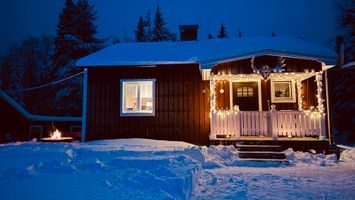 Ferienhaus in der Natur bei Abborrträsk Arvidsjaur