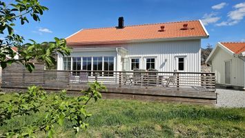 400 meter från havet, i en mysig fiskeby