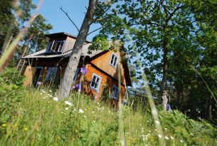 Wooden house close to Visby, Gotland