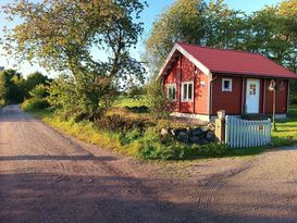 Mysig stuga i lugna omgivningar på Telestad, Växjö