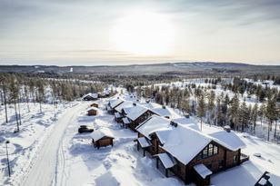 Egen bastu, nybyggd stuga, 4 sovrum, utsikt