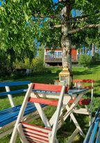 Cozy cottage with lake plot in the Småland highlan