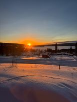 Seeblick, Åkersjön, Hütte, Jämtland