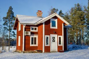 Timber Cabin, close to Falun and Borlänge.