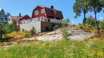 Hus Resarö Vaxholm havsutsikt skärgården