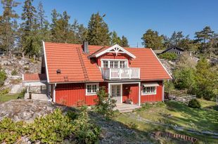 Charmantes Haus im Stockholmer Schärengarten